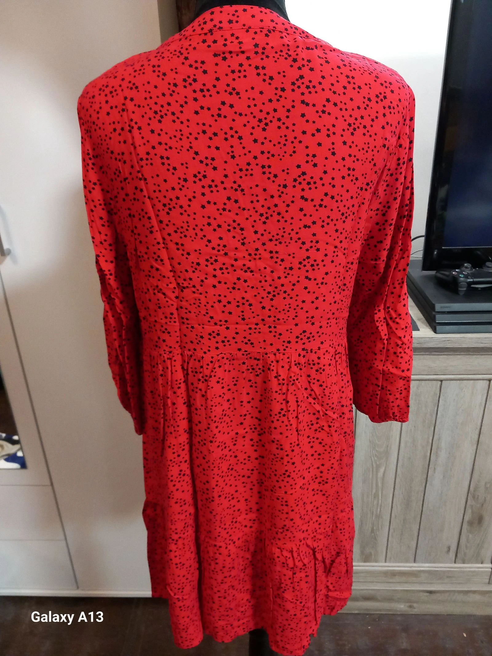 Vestido Yessica – Rojo Estrellado - Talla M – photo 5